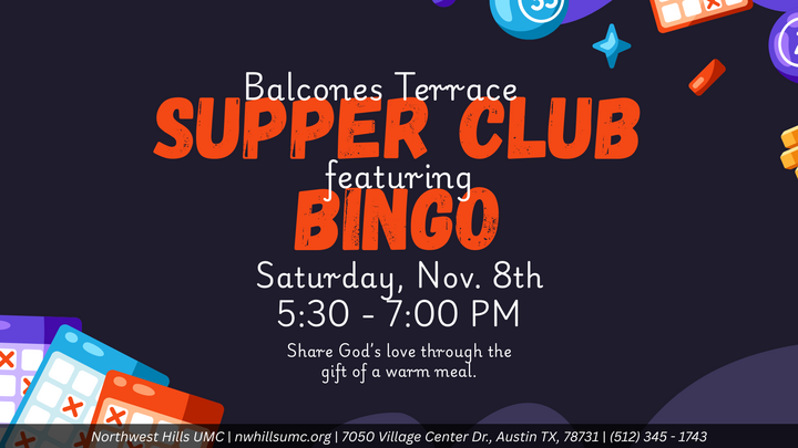 Supper Club at Foundation Communities Balcones Terrace Apartments logo