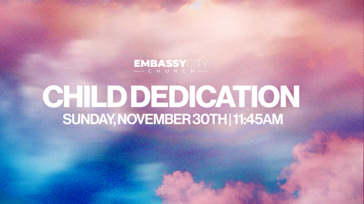 November's Child Dedication logo