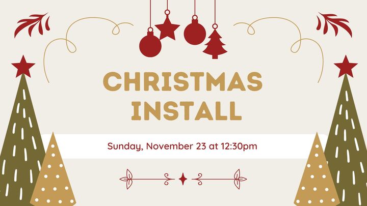 Conway Christmas Install logo