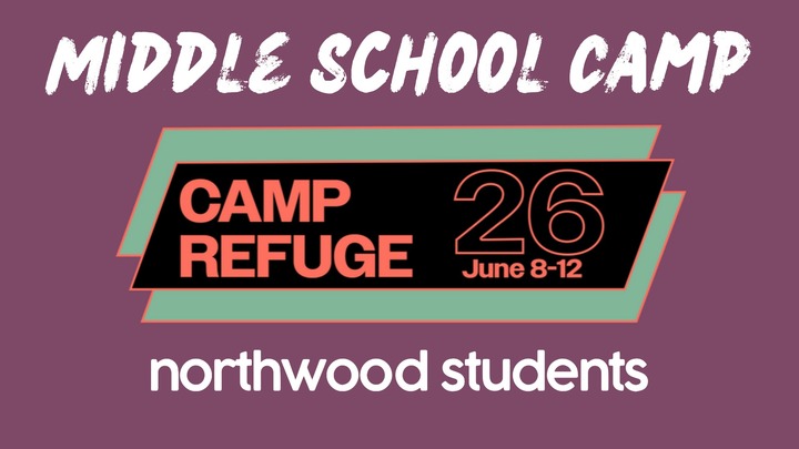 NWS Middle School Camp 2026 logo