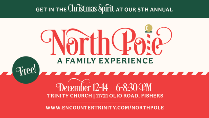 Volunteer for the North Pole 2025 logo