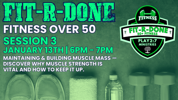 Fit-R-Done Fitness Over 50 - Session 3 logo