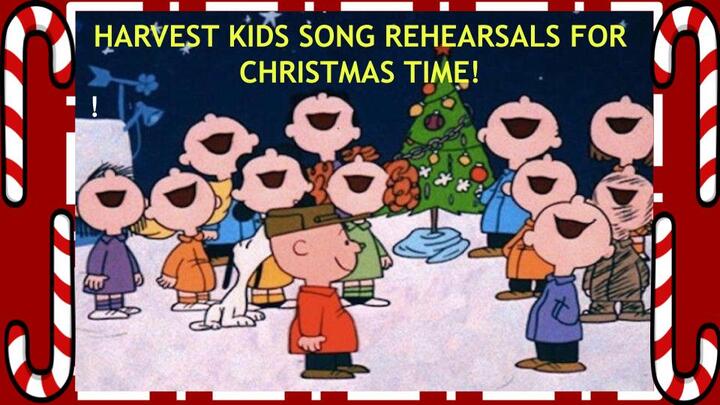 HARVEST KIDS - CHRISTMAS SONG REHEARSALS  logo