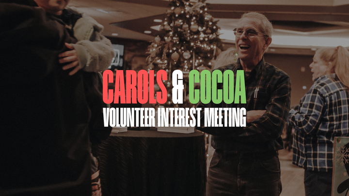 Carols and Cocoa 2025 Volunteers logo