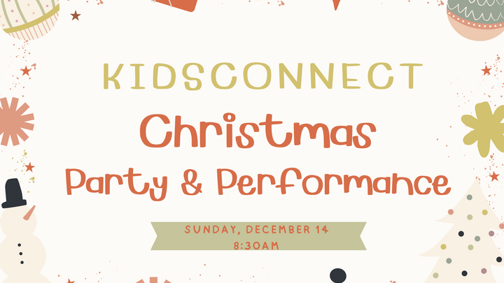 KidsConnect Christmas Performance/Party logo