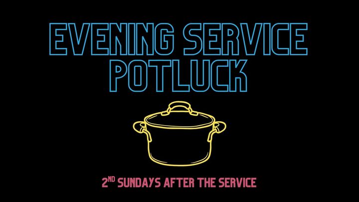 Evening Service Potluck logo
