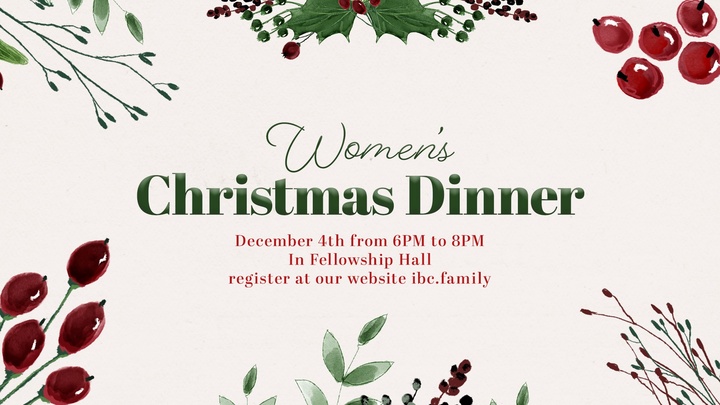 Women's Christmas Dinner logo