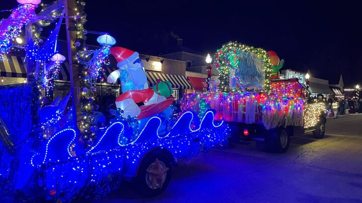 Crystal Lake Festival of Lights Parade logo