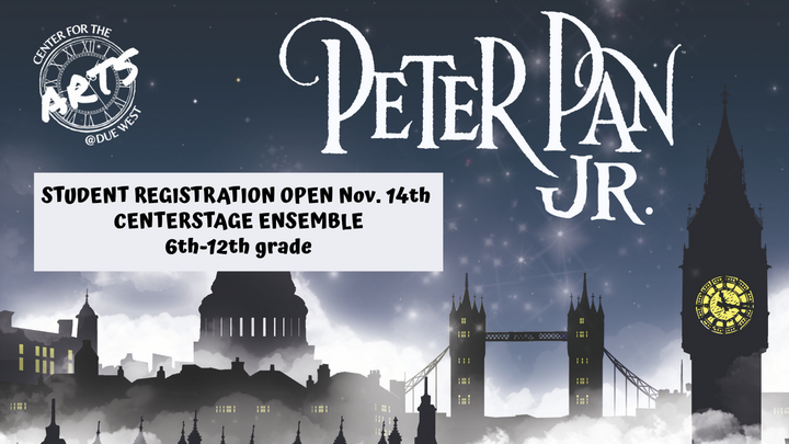 Peter Pan JR - student registration  logo