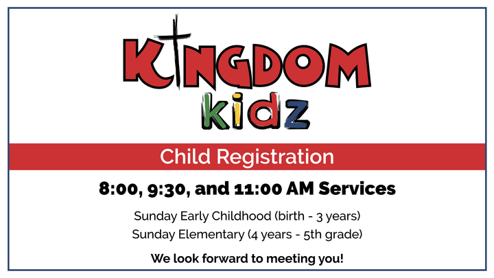 2025-2026 Kingdom Kidz Registration logo