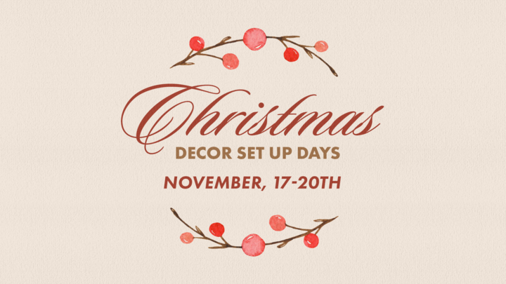 Christmas Decor Days logo