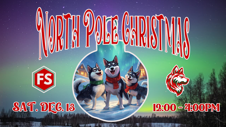 North Pole Christmas Party logo