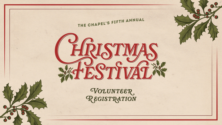 Christmas Festival Volunteer Sign-Up - Lockport Campus logo