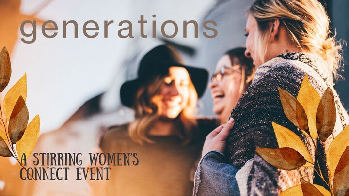 Women's Connect Event | Generations logo