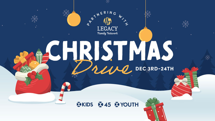 Legacy Family Network Christmas Drive logo