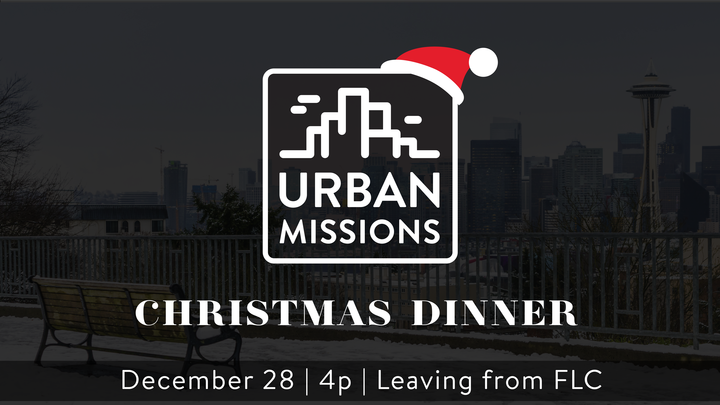 Urban Missions - Christmas Dinner logo image