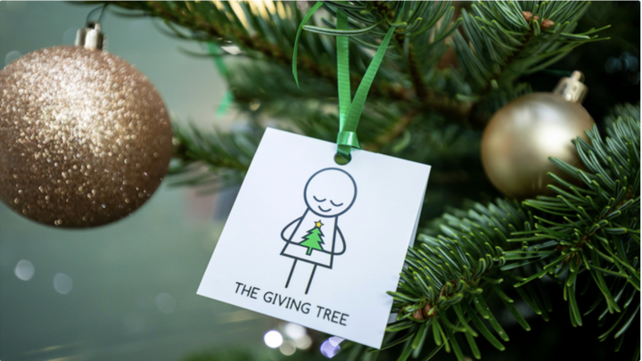 GraceCares: Help One Child Giving Tree logo