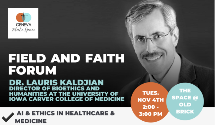 AI & Ethics in Healthcare & Medicine | Geneva Campus Ministries logo