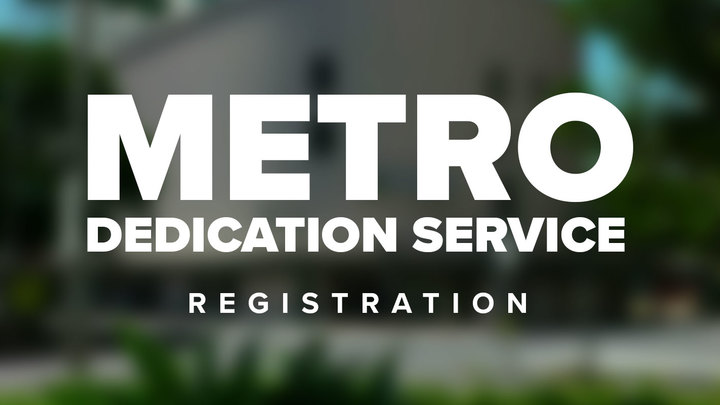 Metro Dedication Service Registration & Childcare logo image