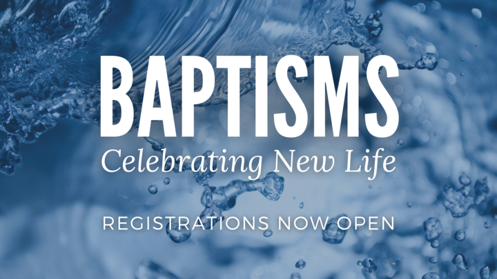 Baptisms - Celebrating New Life logo