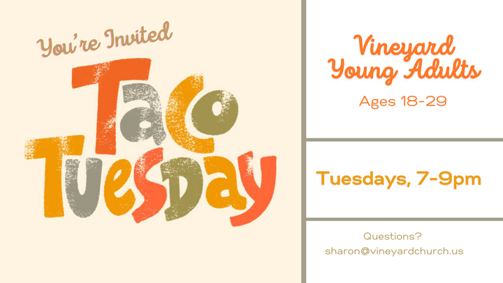 Young Adults Taco Tuesday logo
