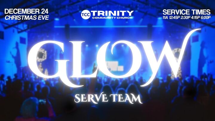 Volunteer - Glow Christmas Eve Services logo