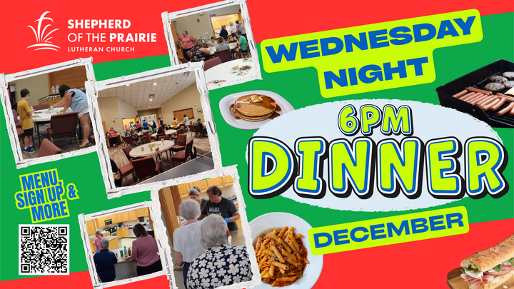 Wednesday Night Dinners - DECEMBER logo