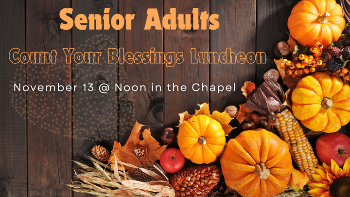 Senior Adults Luncheon logo