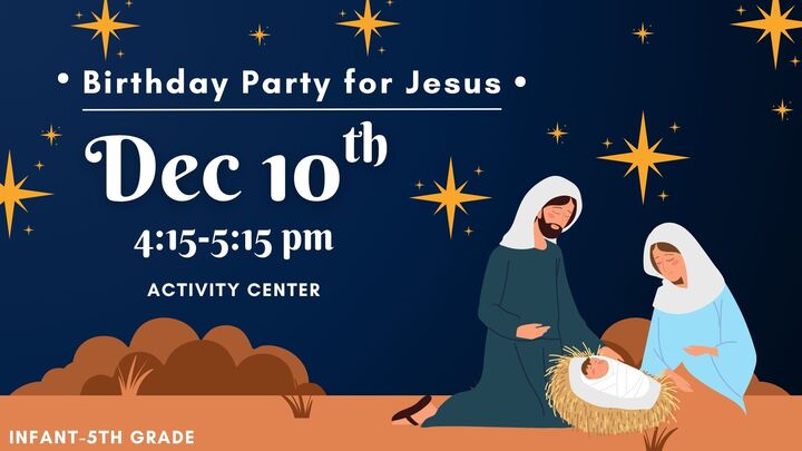 Birthday Party for Jesus logo