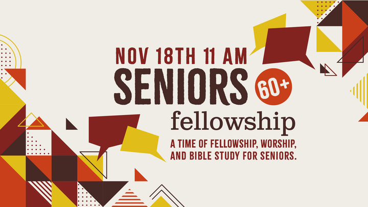 Seniors Fellowship - November 18 logo