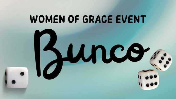 BUNCO! (Women of Grace) logo