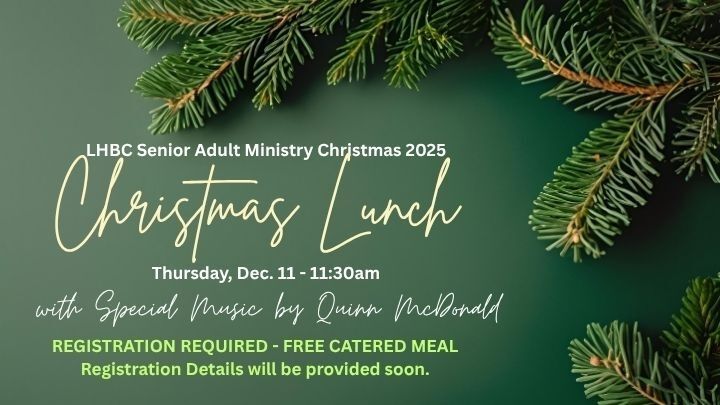 Senior Adult Christmas Lunch 2025 logo