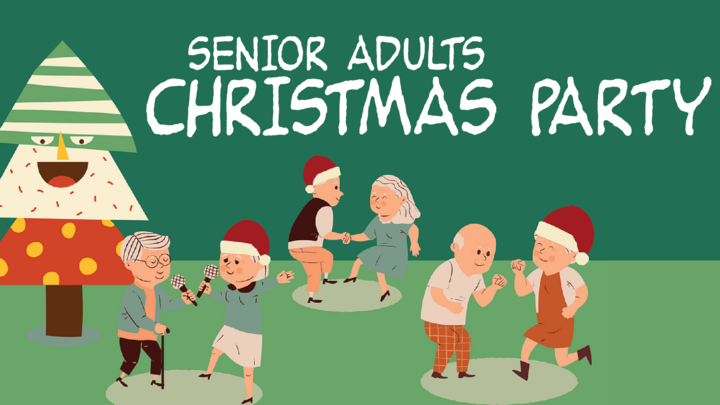 Senior Adults Christmas Party logo
