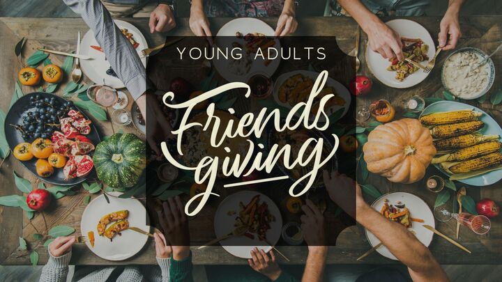 Young Adults Friendsgiving logo