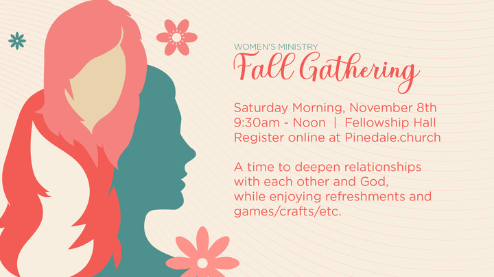 Women's Ministry Fall Gathering logo