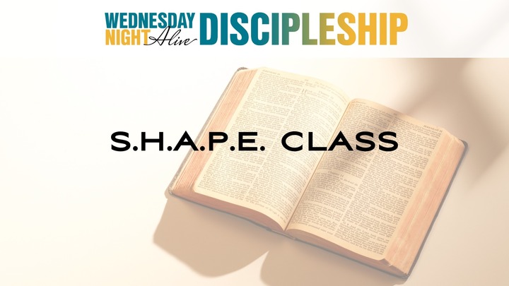 SHAPE | Online Discipleship Class logo