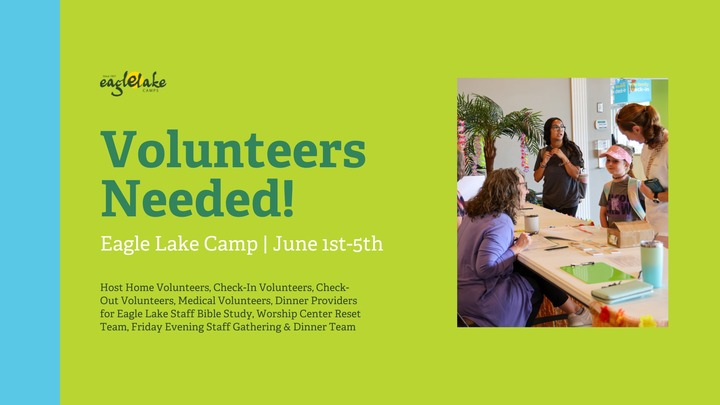 Volunteer at Eagle Lake Camp logo