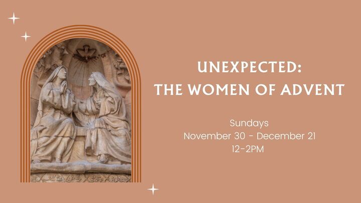 Unexpected: The Women of Advent Art Experience logo