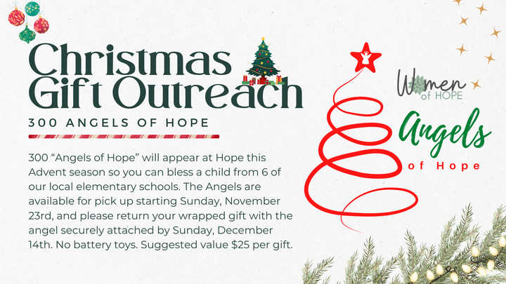 Angels of Hope Christmas Gift Outreach logo