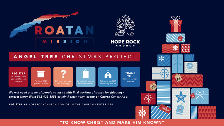 Roatan Christmas Project 2025 logo