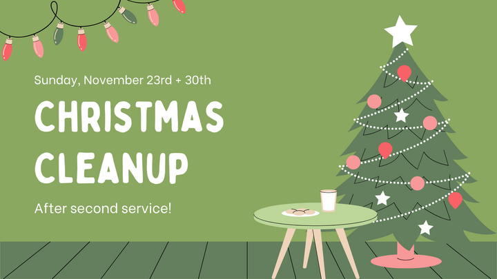 CHRISTMAS CLEANUP logo