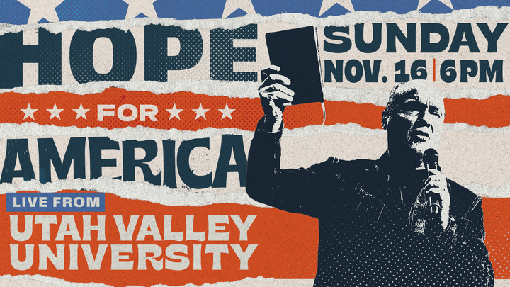 Hope For America at River Community Church logo