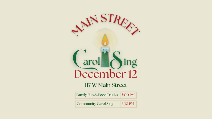 Main Street Carol Sing logo
