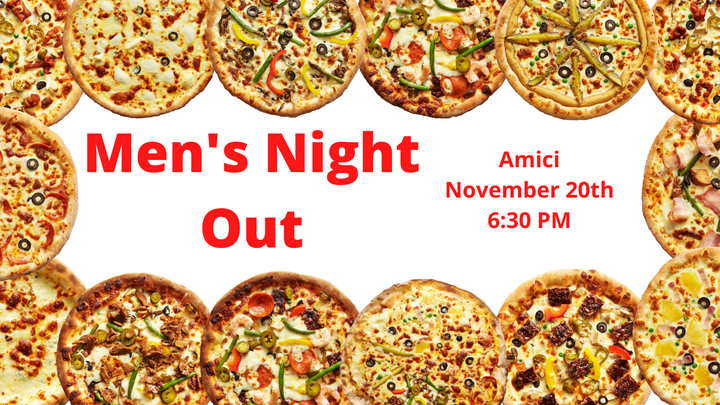 Men's Night Out- November 2025 logo