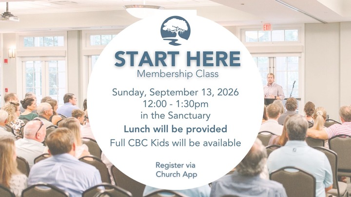 Start Here Membership Class logo