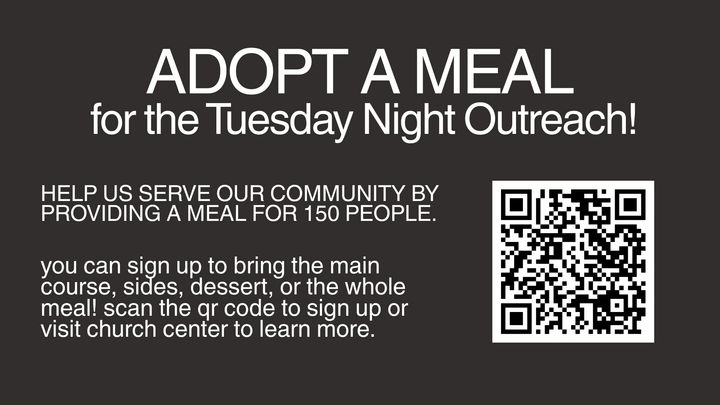 Adopt a Meal - Tuesday Night Outreach logo