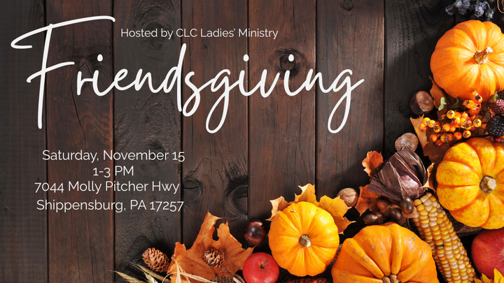 Ladies' Ministry: Friendsgiving logo