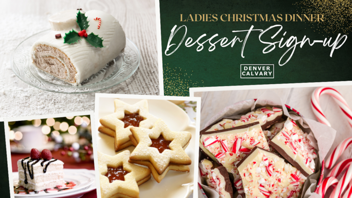 Dessert Sign-up: Ladies Christmas Dinner logo