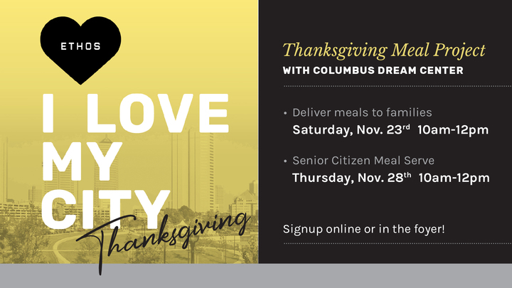 "I Love My City" Thanksgiving Projects logo image
