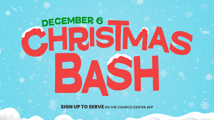 Christmas Bash SERVE TEAM logo
